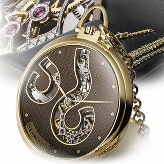 Replica Copy Blancpain Villeret Pocket Watch Only Watch 2007 Yellow Gold Watch
